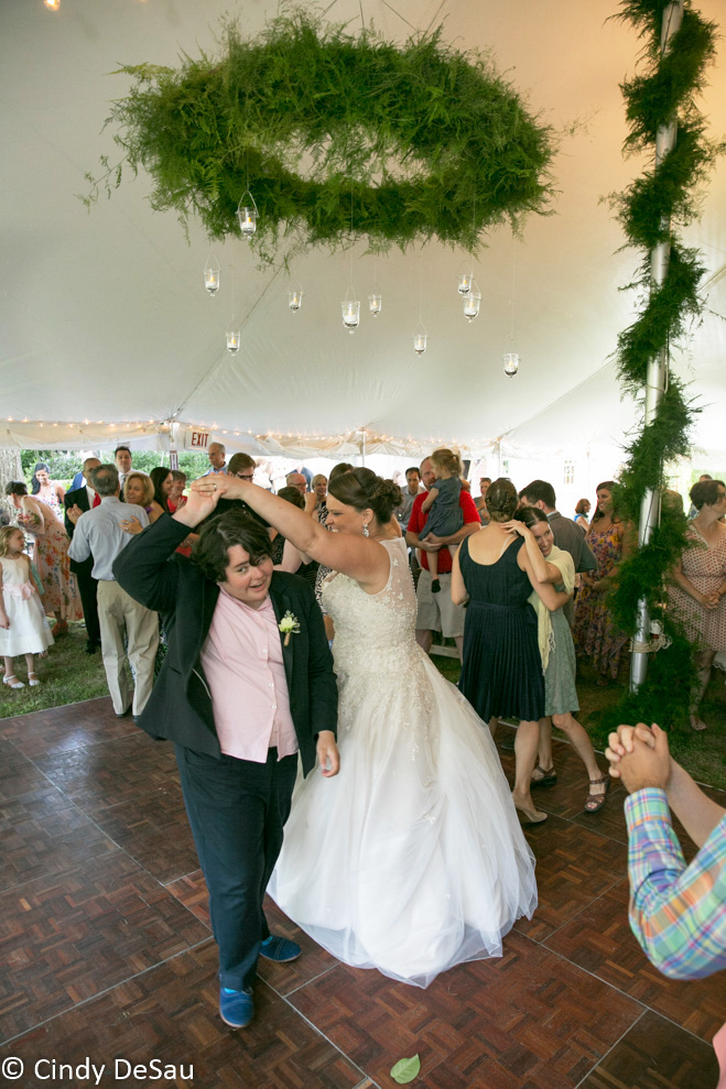 first dance in the tent