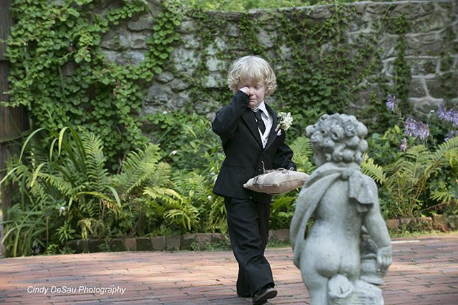 Max the shy ring bearer